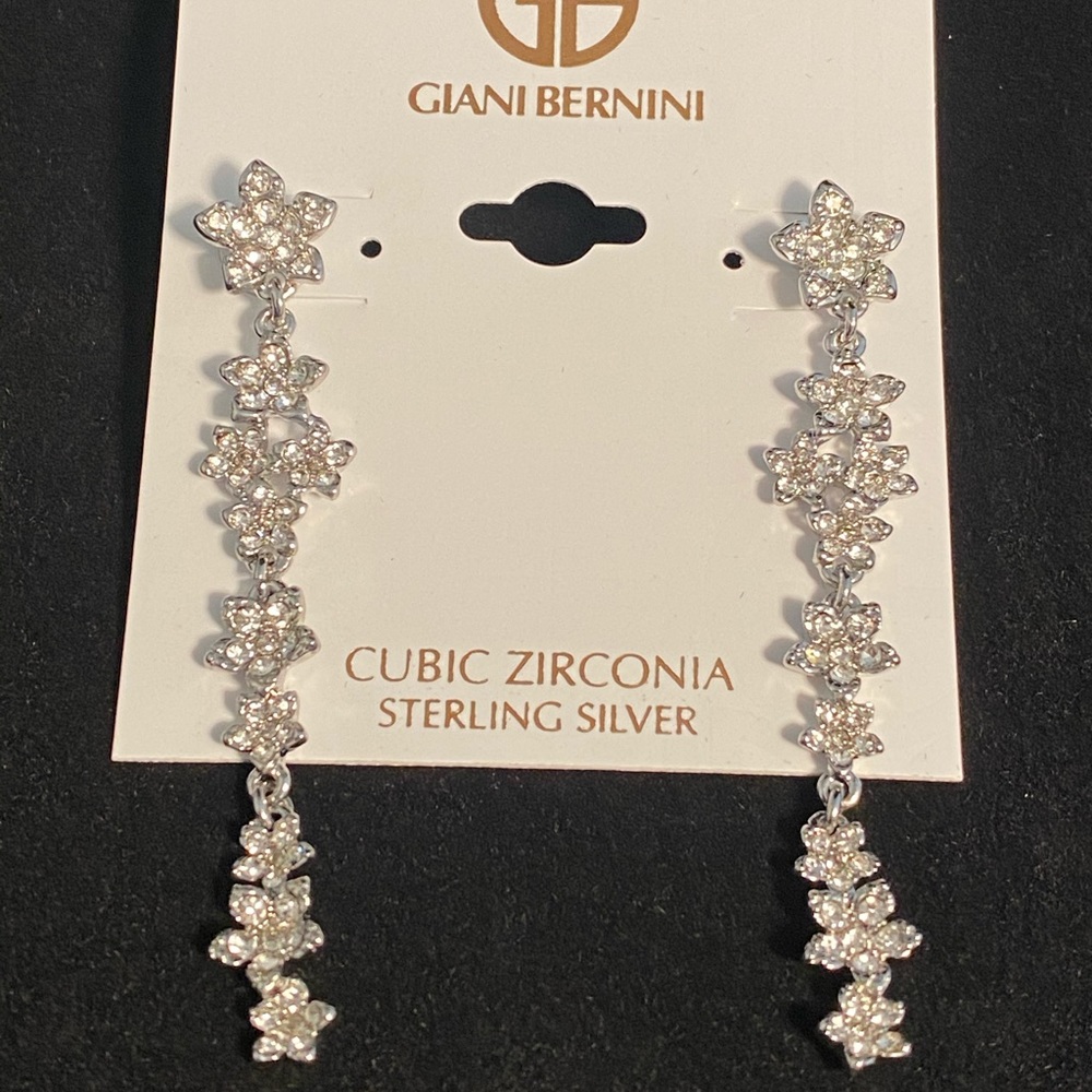 Giani Bernini Sterling Silver Drop Earring